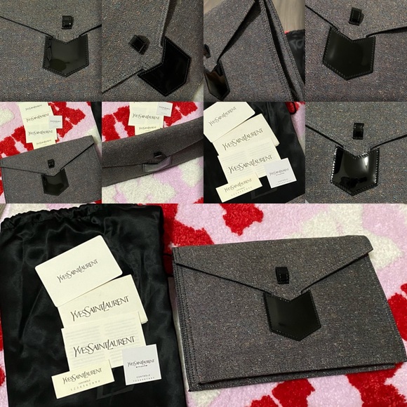 Authentic 💯 YSL Clutch - Picture 5 of 16